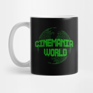 NEW Cinemania World Logo Mug